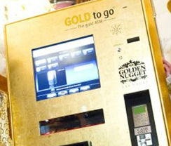 gold vending machine in vegas