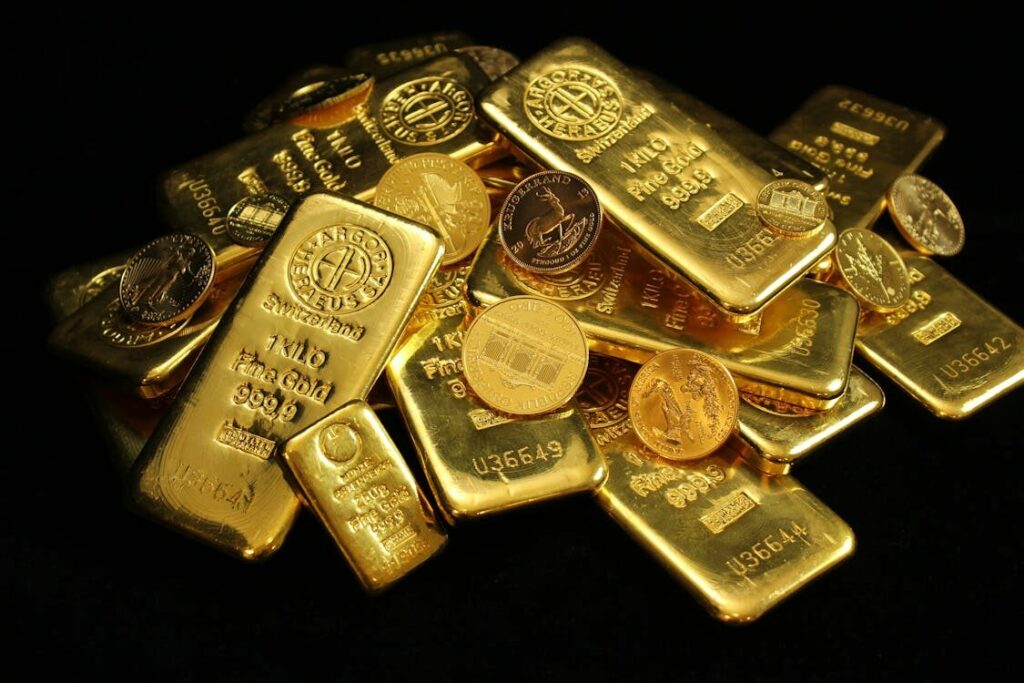 Gold market volatility