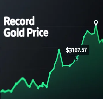 record gold price april 2025